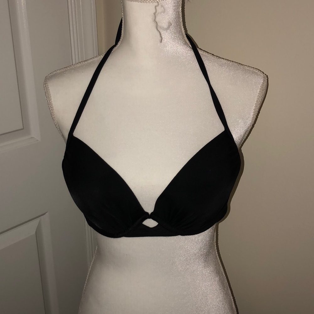Black bikini top